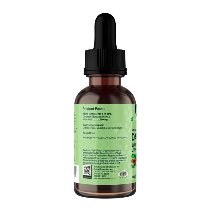 Animal Essentials - Wholesale Pet Supplement - Cat/Dog - Dandelion Single Herb Tonic | Supports Healthy Liver Function10