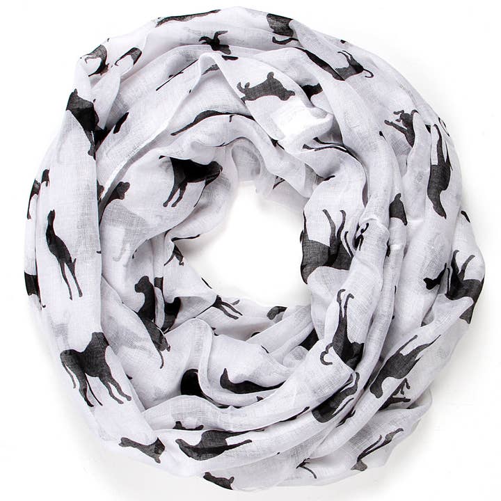 SERENITA - Wholesale Scarf - Women's - Infinity Scarf Print Lightweight Loop Scarf Summer Wrap12