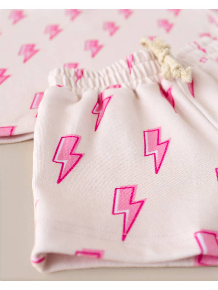 Lucky Panda Kids - Wholesale Top & Short Set - Kids - Shorts Set | Pink Bolts8