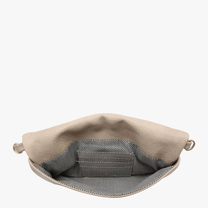 Jen & Co. - Wholesale Crossbody Bag - Women's - M1772 Austin Flapover Tassel Crossbody Clutch