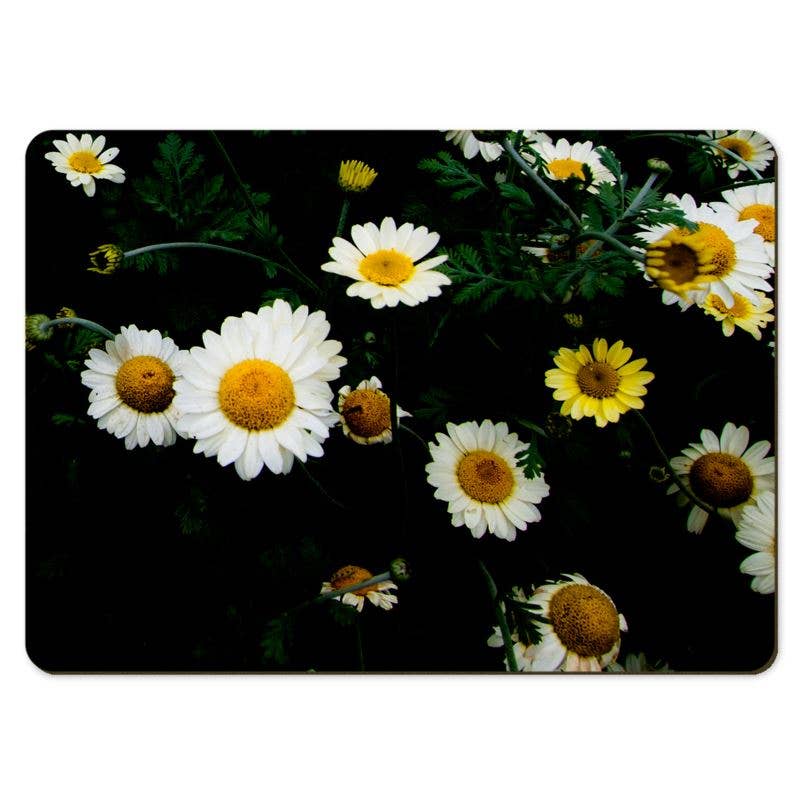 Gregory Dennis Design - Wholesale Placemat - 6 Floral Placemats  - Daisy2
