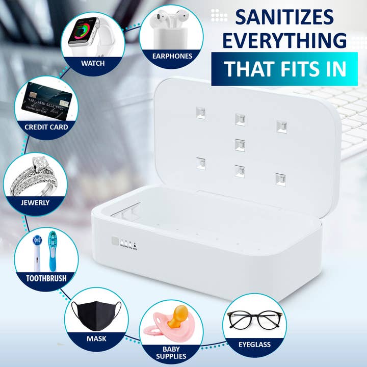 Arthys – wholesale Bärbar laddare – UV-desinfektionsmedel och trådlös laddare3