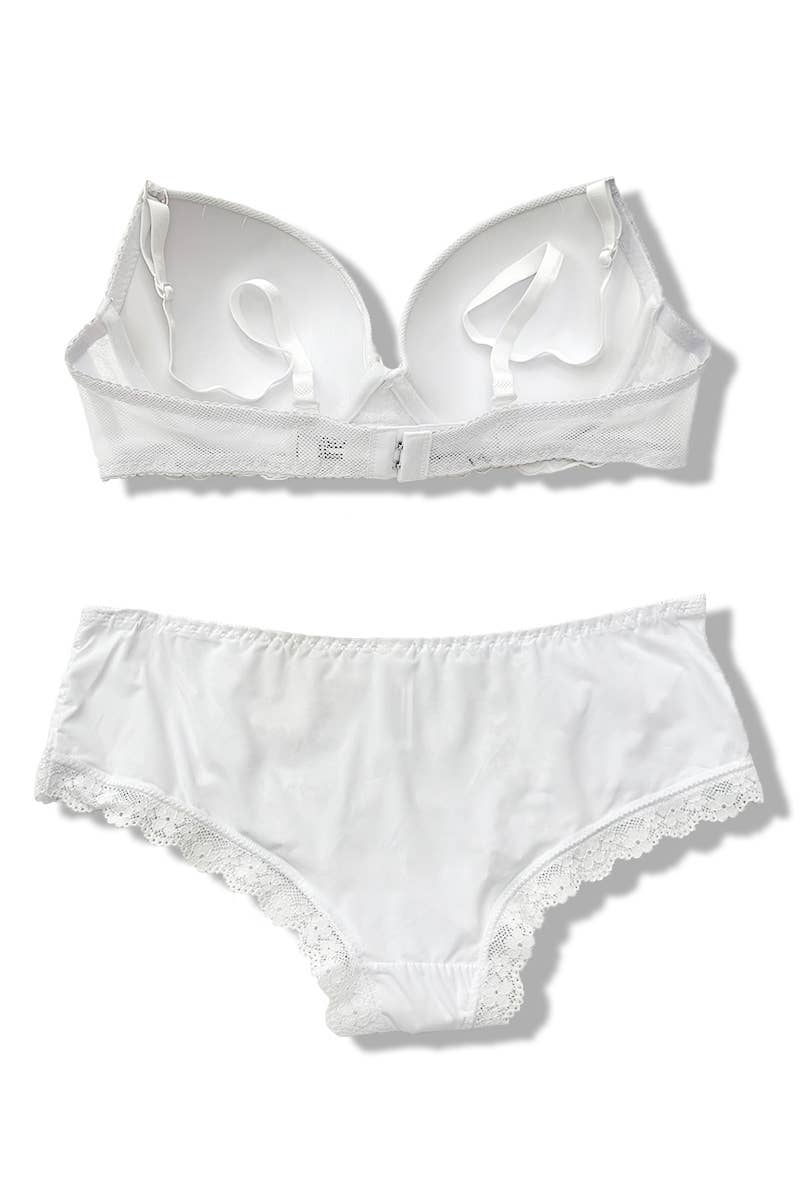 Belle Com'Elle - Vente Ensemble de lingerie – femme - Ensemble Soutien-gorge + Culotte Bonnet C / AZ160198