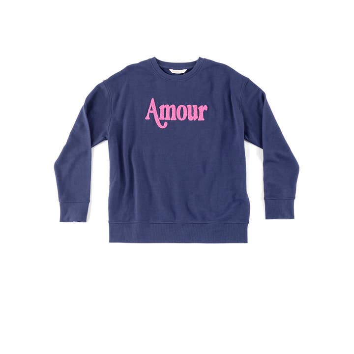 SUDADERAS "AMOUR" ASST/6, AZUL MARINO para venta al por mayor de Shiraleah