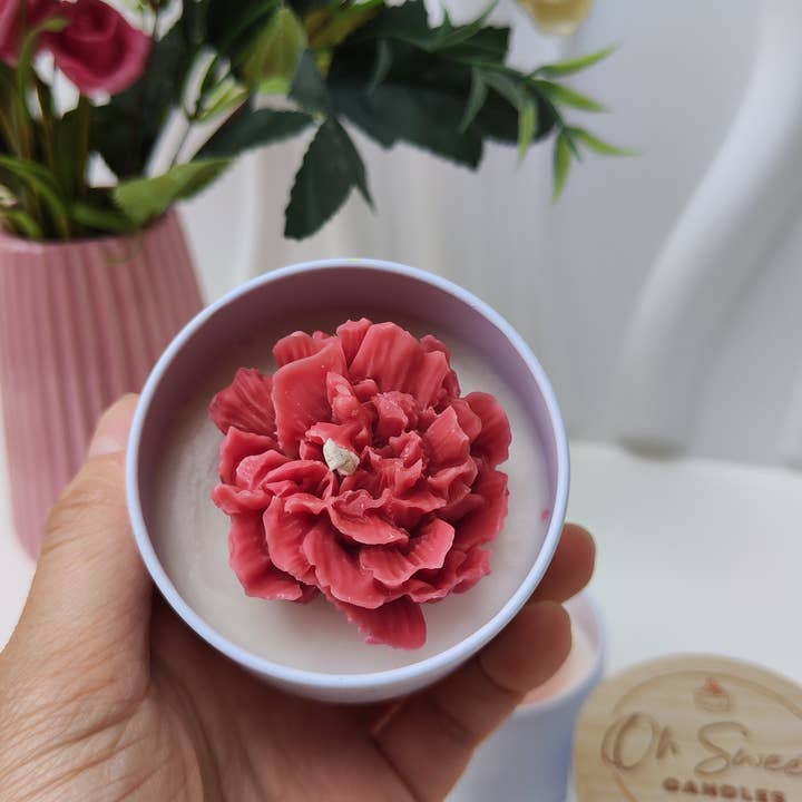 Oh Sweet Candles - Wholesale Jar/Filled Candle - Forbidden Fruit - Luxury Candle - Floral Scented Candle6