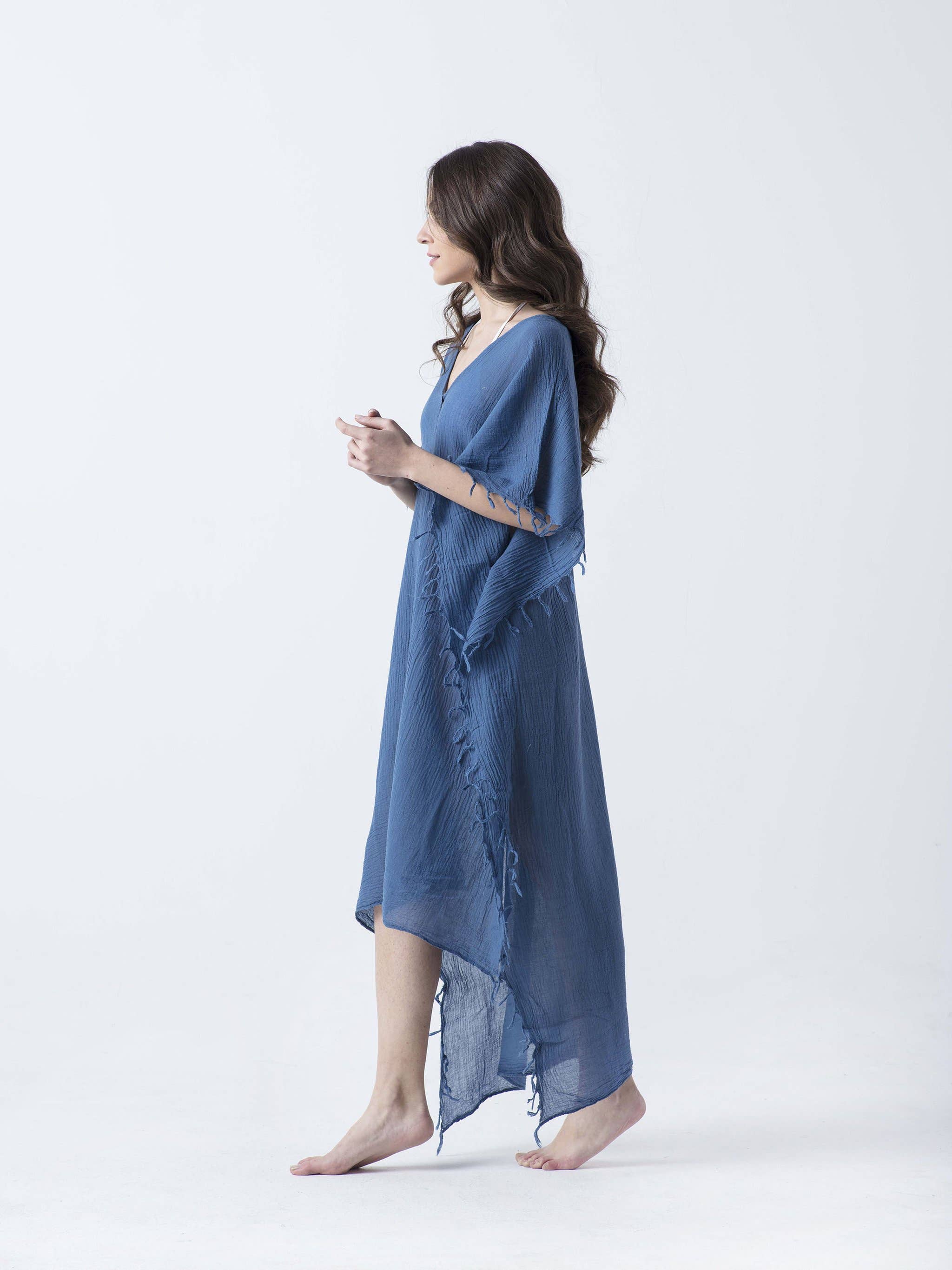 AYLIN COLERI-LUXURY RESORT/LOUNGE WEAR COLLECTION - Wholesale Swim Cover Up - Women's - Foxy-Beach/Resort Caftan6