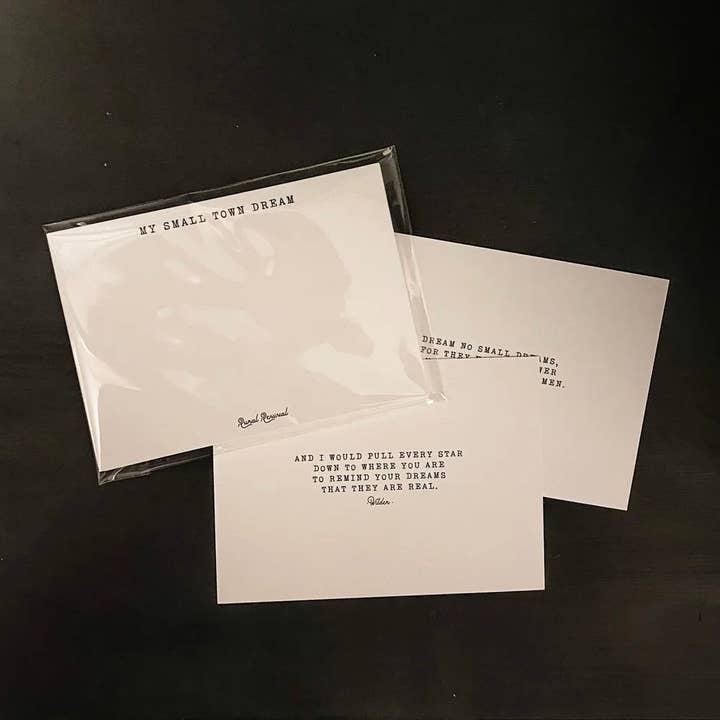 My Small Town Dream Card Pack for wholesale by Rural Revival
