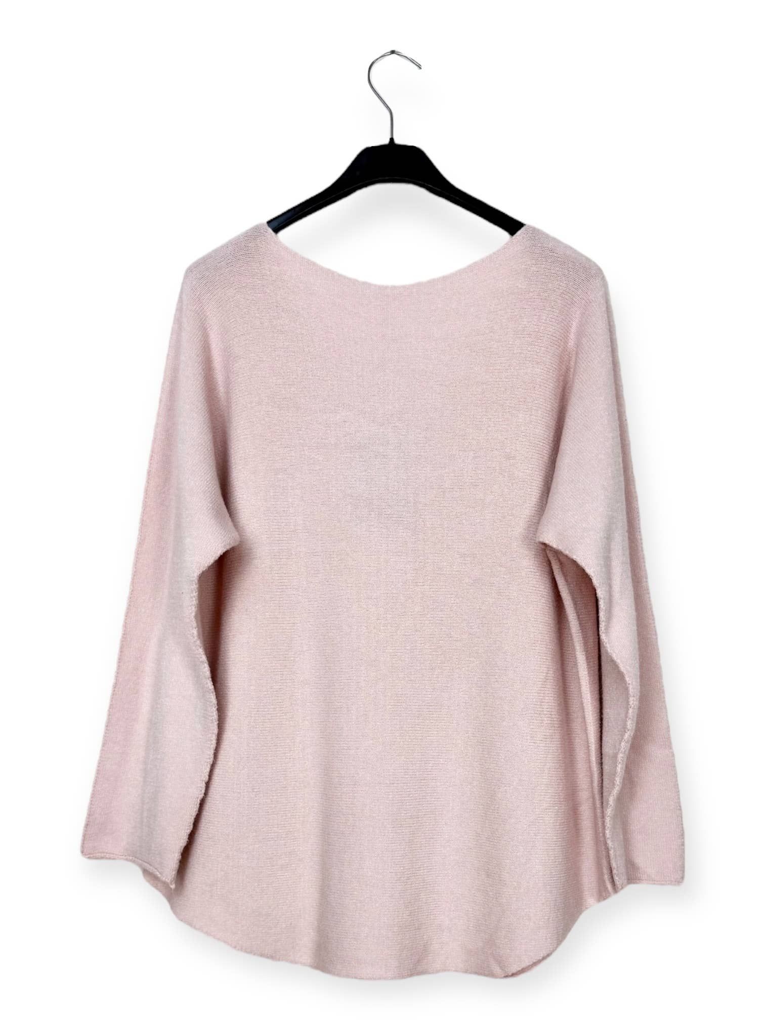 Lucky Nana - Wholesale Knit Sweater - Women's - AH 3165 - V-Neck Sweater with Bohemian Flocking6