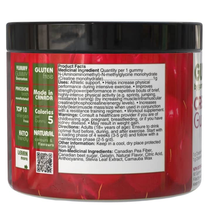 GUM'vees – wholesale Oral supplement/vitamin – Creatine Gummies