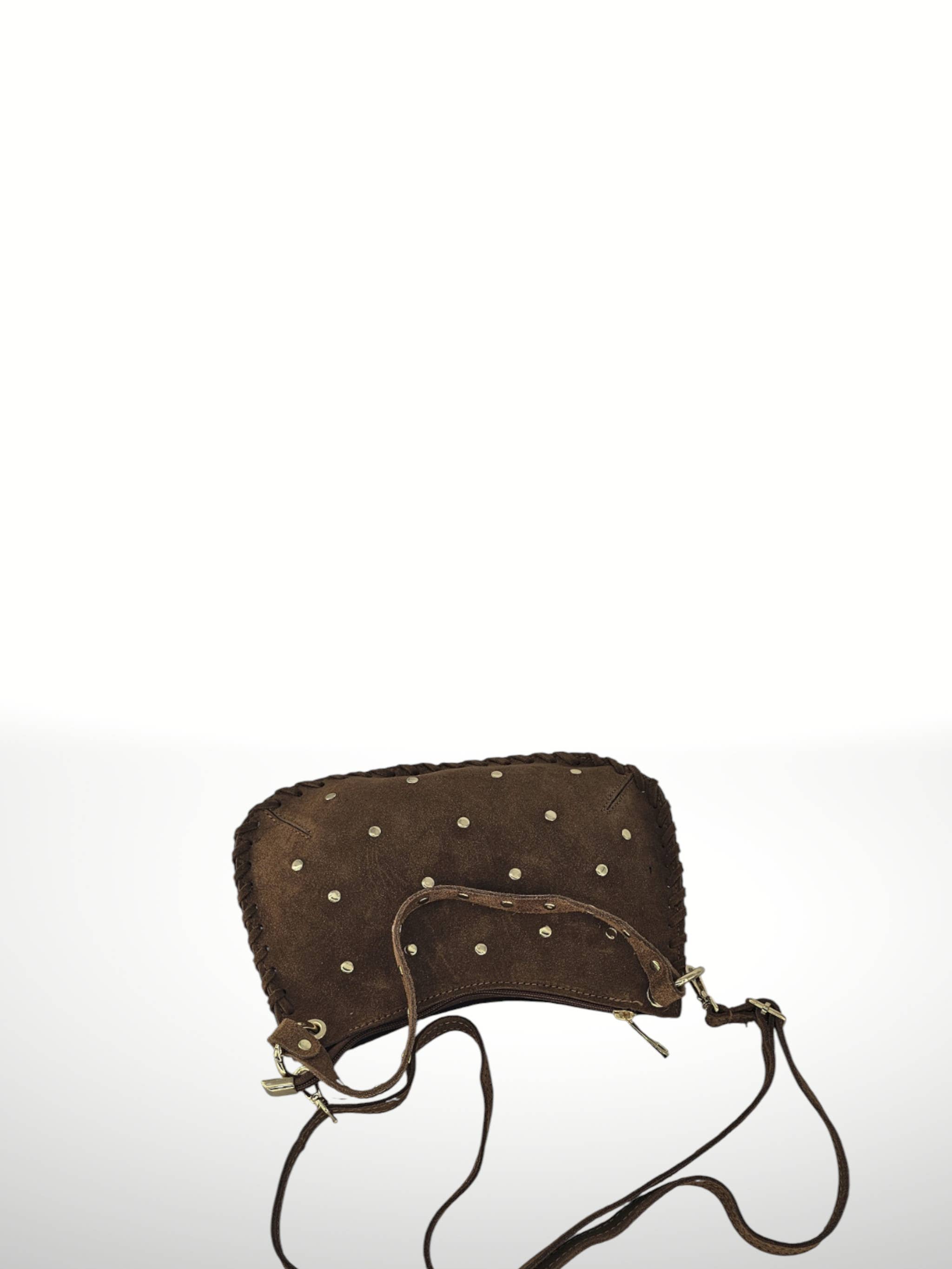 ITALIAN'S LEATHER - Wholesale Shoulder Bag - Women's - Olivia Suede Leather Bag 2510139