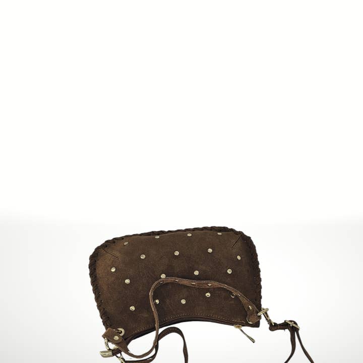 ITALIAN'S LEATHER - Wholesale Shoulder Bag - Women's - Olivia Suede Leather Bag 2510139