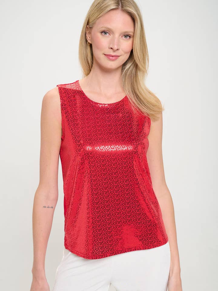 Débardeur BNS Trence Contrast Top-2064BT-TRD1-C-G021 pour la vente par Jostar