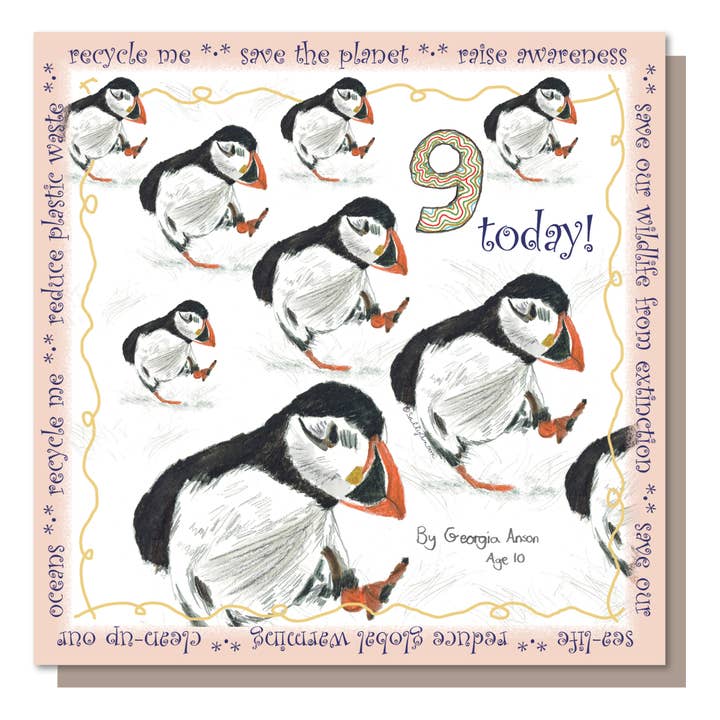 SS037 - Idade 9 Puffins por atacado de Sweet Design