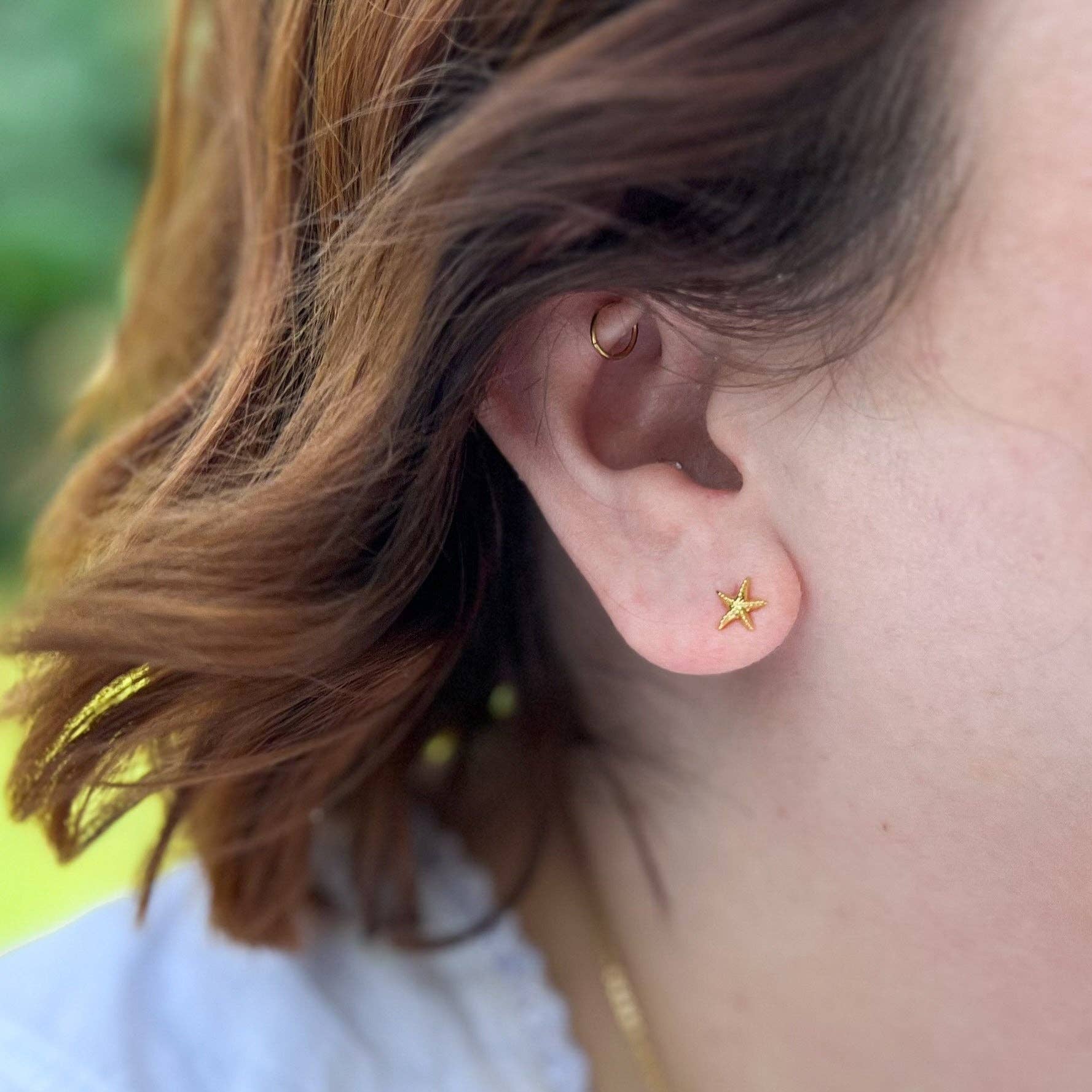 Natalie Clare Collections - Wholesale Stud/Post Earrings - Tiny Starfish Studs2