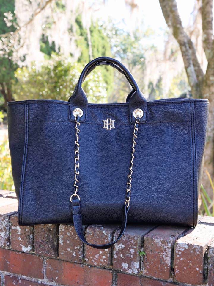 Sac cabas Melissa NOIR pour la vente par Caroline Hill