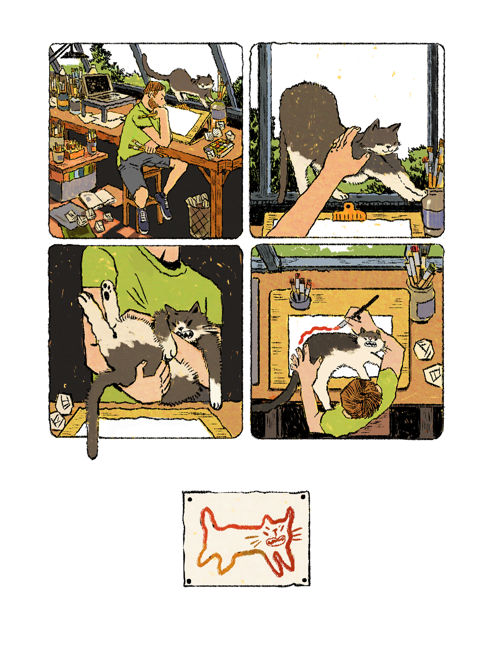 Bulgilhan Press - Wholesale Comic Book - Slices of Life: A Comic Montage by Qu1