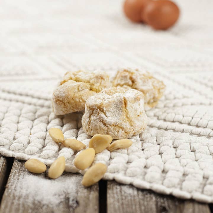 BISCOTTIFICIO CORRONCA – Engroshandel Cookie – Italienske håndværksmæssige sardinske slik - Pizzichi 200 Gr