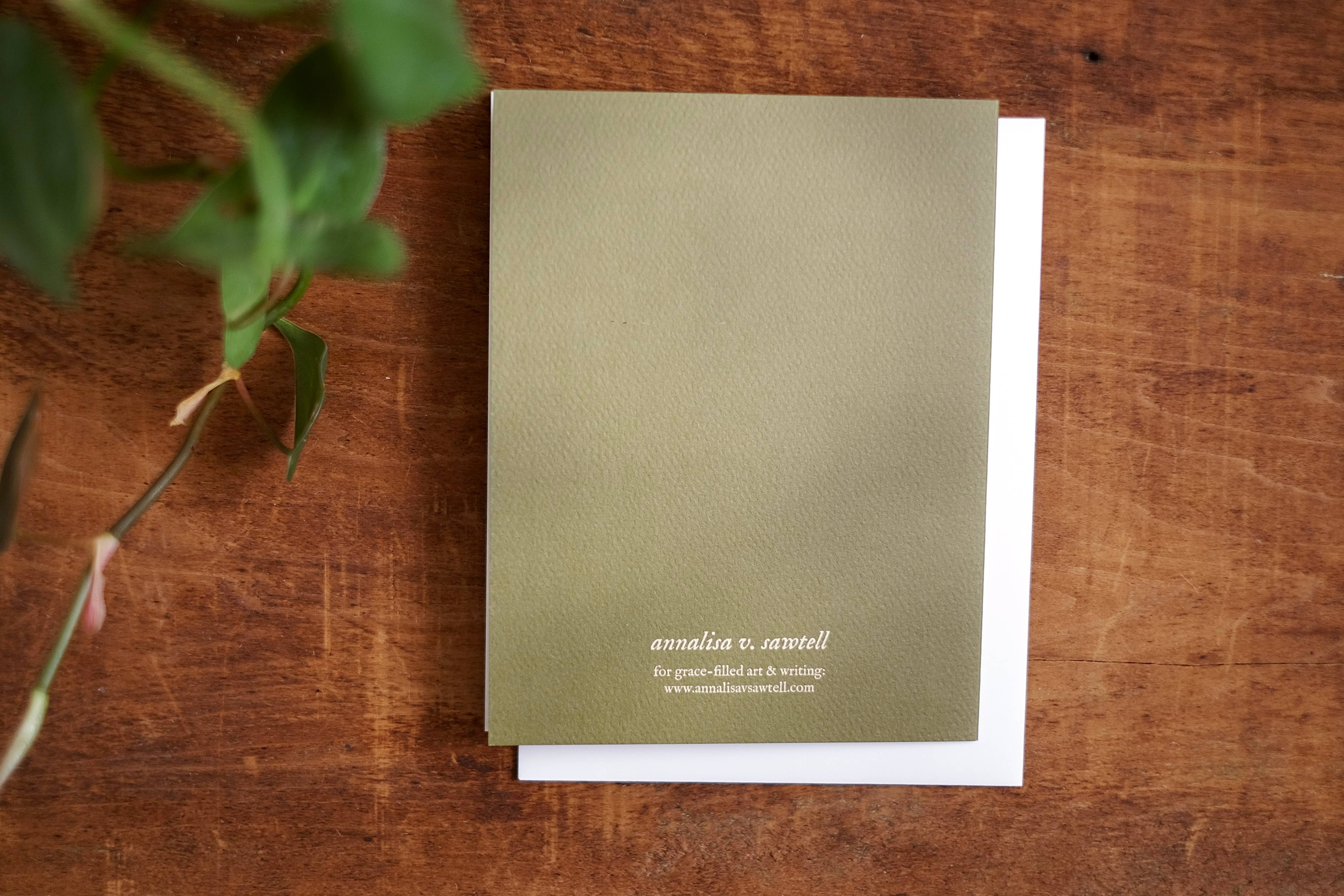 annalisa v. sawtell - Wholesale Christmas Card - Botanical Christmas | Holiday Greeting Card | A22