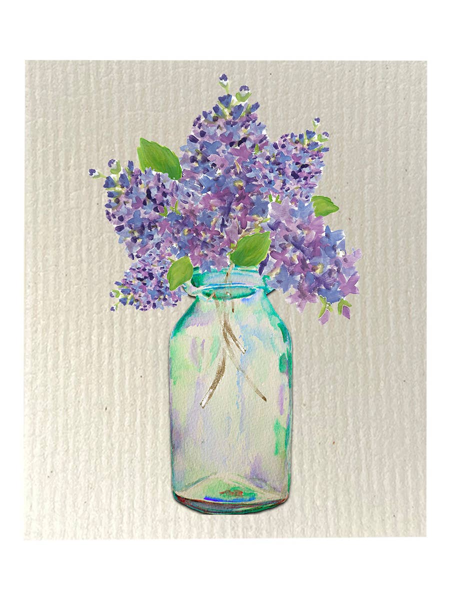 Knollwood Lane - Vente Torchon - Ensemble de 2 torchons biodégradables Floral Collection TWO4