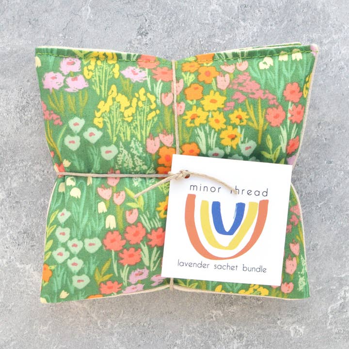 Grünes Blumen-Garten Lavendelsäckchen-Bündel für den Großhandel von Minor Thread