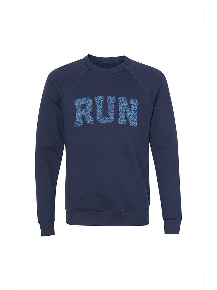Sarah Marie Running Co - Wholesale Graphic Sweatshirt - Women's - RUN Lace Sweatshirt2