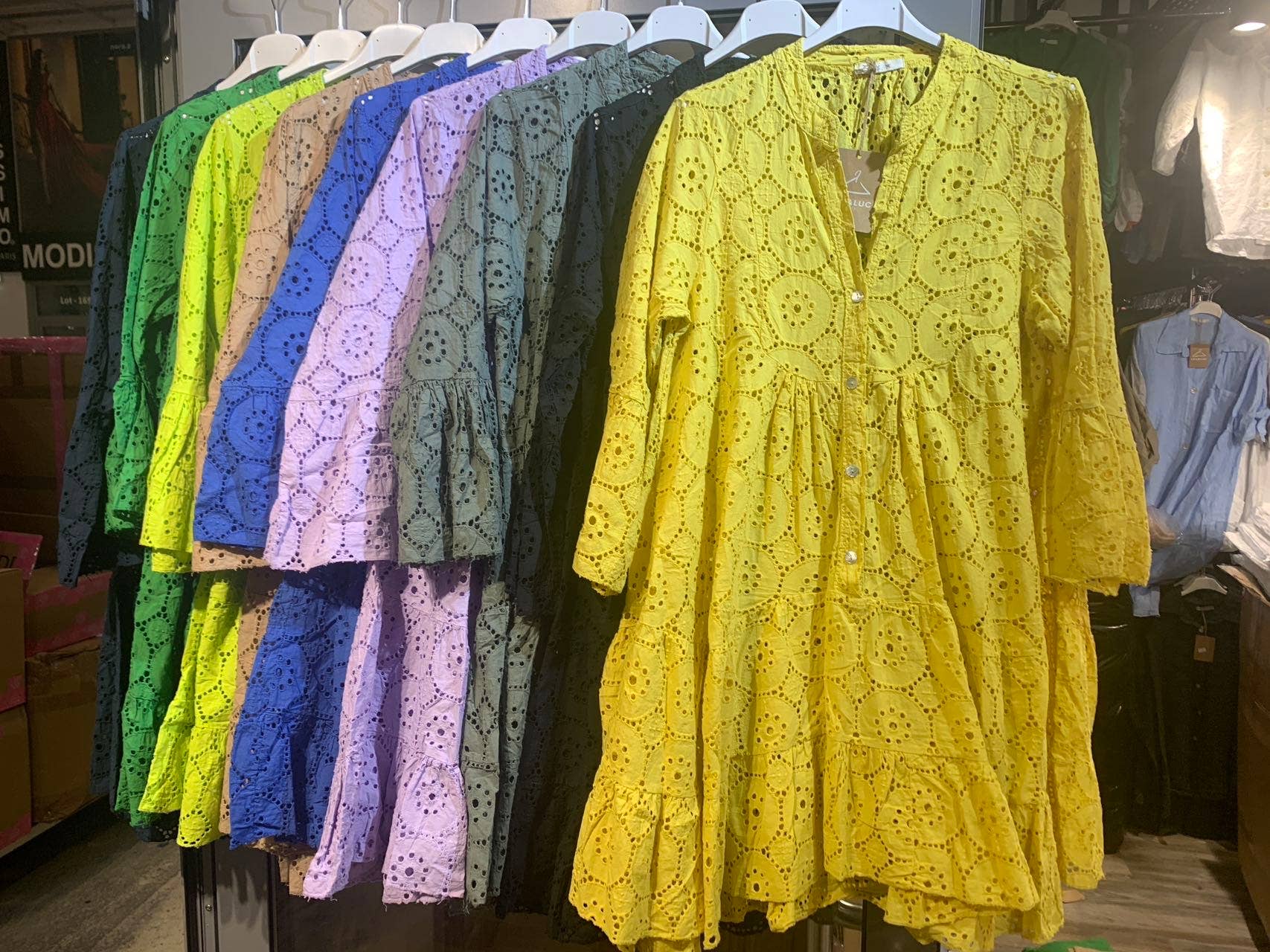 LÉA & LUC - Vente Robe – femme - Robes courte en 100% coton REF. 718174