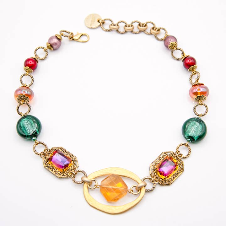 ROYAL CANDIES - oval ring crewneck for wholesale by Laura Mariotti - luxury collection