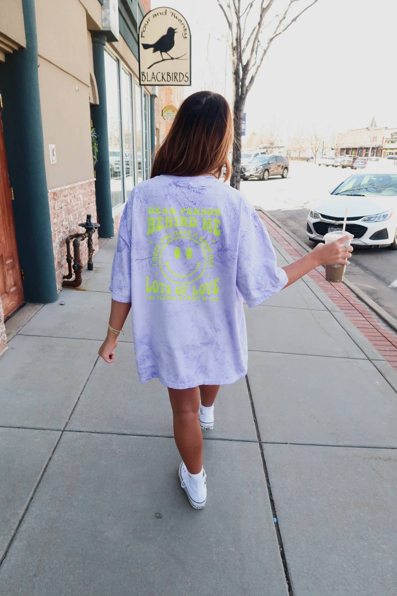 LOLA MAGNOLIA - Wholesale T-Shirt (Graphic) - Women's - DEAR PERSON BEHIND ME COLOR BLAST GRAPHIC TEE0