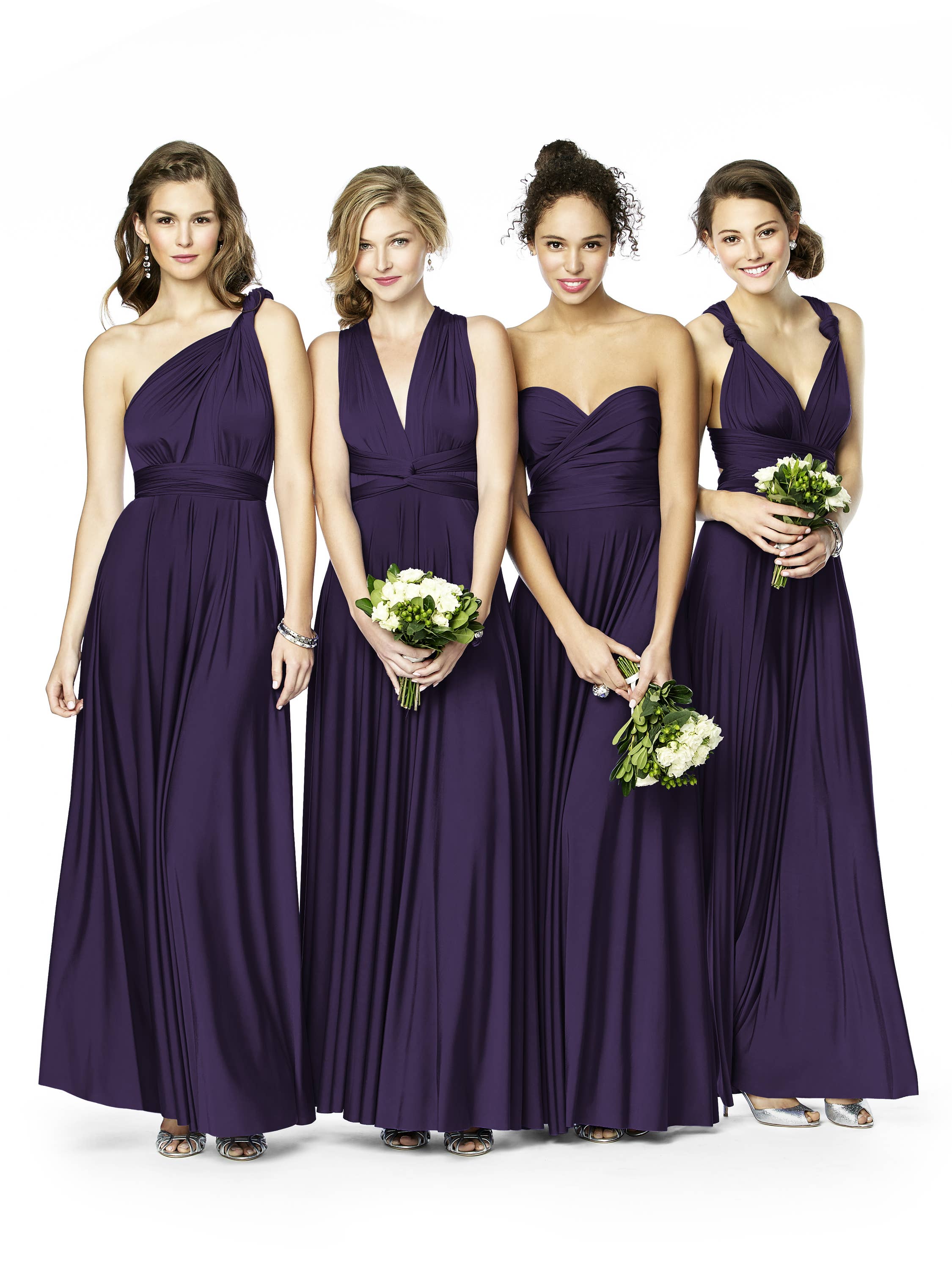 Dessy Group – Großhandel Kleid – Damen – Twist Wickelkleid: Lang49