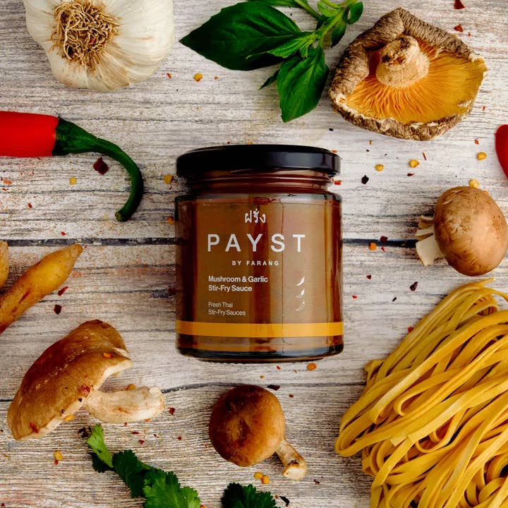 Mushroom & Garlic Stir-Fry Sauce 190ml for wholesale by Payst EU