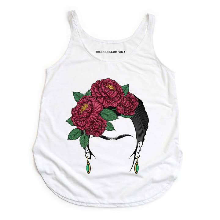 Canotta Frida Portrait Feminist Festival per la vendita all'ingrosso da parte di The Spark Company