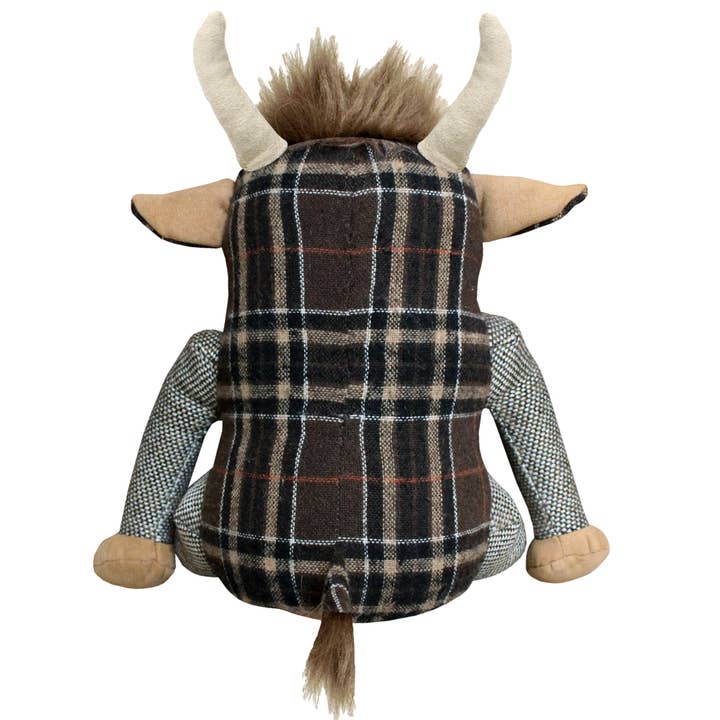 Highland Cow Novelty Door Stop Brown for wholesale on Faire2