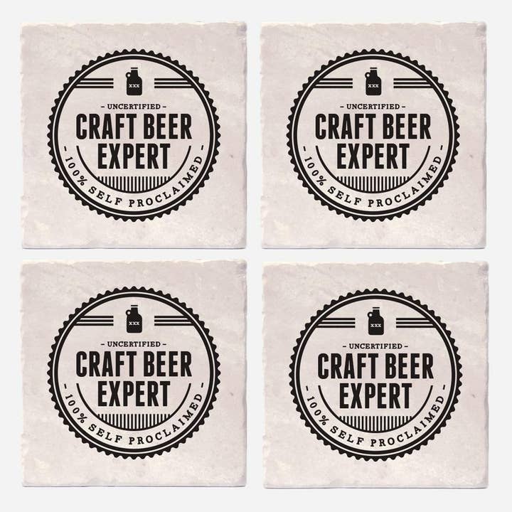 Craft Beer Expert Coasters for wholesale by Versatile Coasters