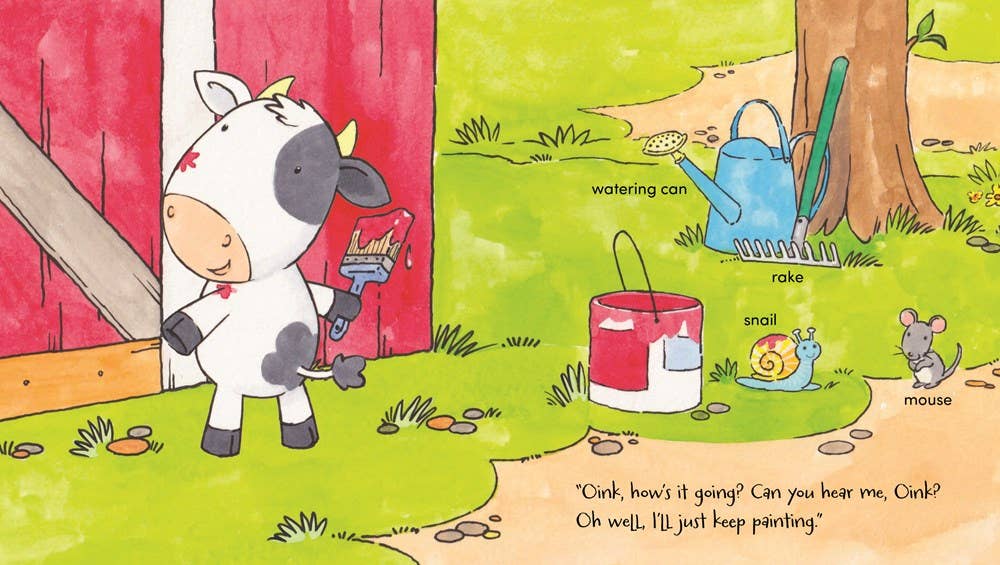 Gibbs Smith - Wholesale Baby & Toddler Book (0-2) - Oink and Moo Paint a Barn5