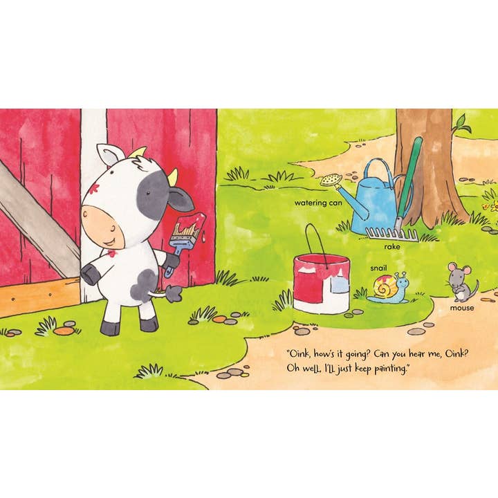 Gibbs Smith - Wholesale Baby & Toddler Book (0-2) - Oink and Moo Paint a Barn5