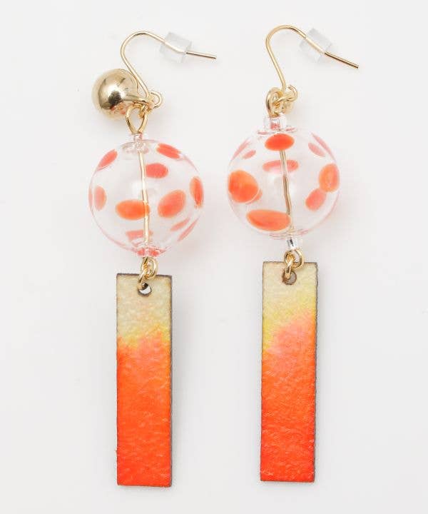 Ametsuchi by Amina Collection - Wholesale Dangle Earrings - FURIN Wind Chime Earrings3