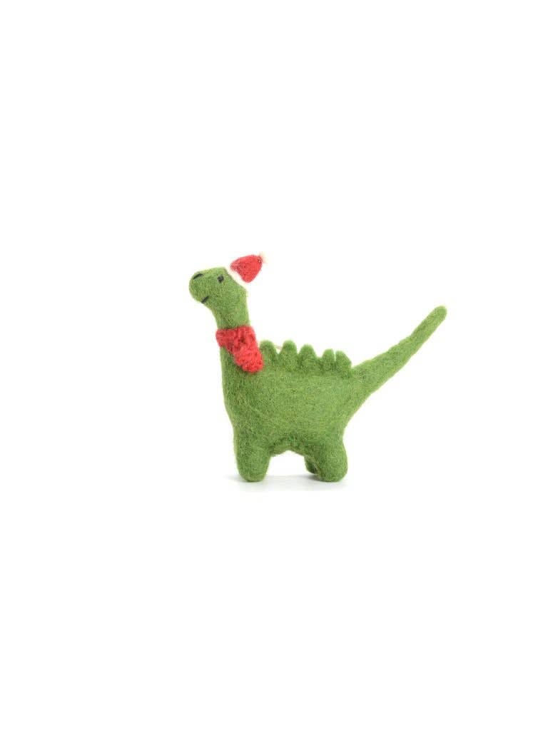 Woollyfelt – Großhandel Spielzeugset – Kinder – Filzgrüne Dinosaurier | Set aus 101