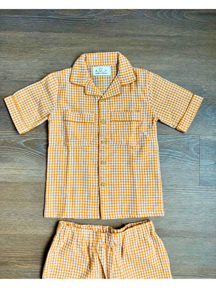 Akshu & Ameirah - Wholesale Sleepwear Set - Kids - Two-piece Cotton Pajama Sets (Classic)19
