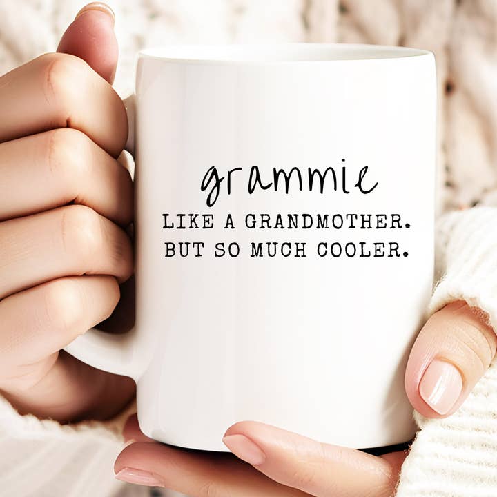 Comme une grand-mère mais tellement plus cool | Tasse en céramique de 15 oz pour la vente par Rustic Avenue