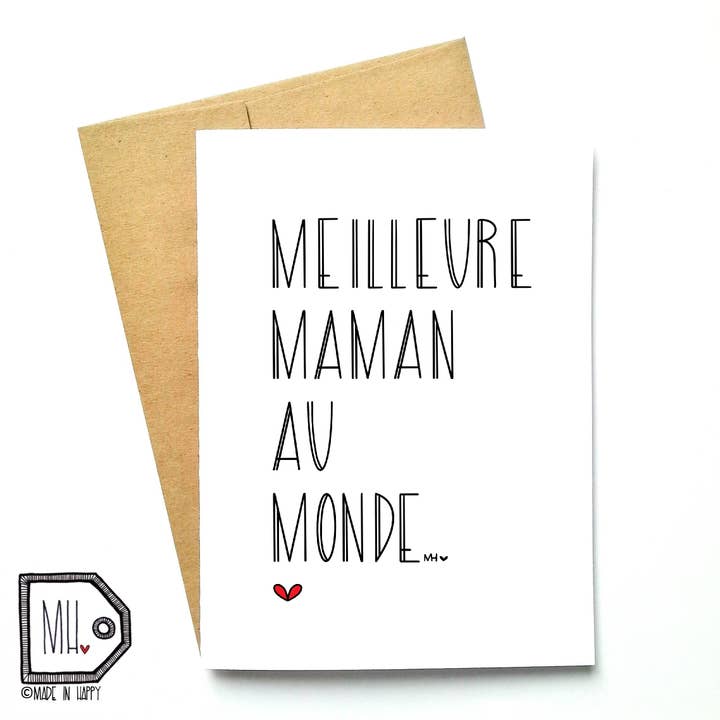 Meilleure Maman for wholesale by Made in Happy