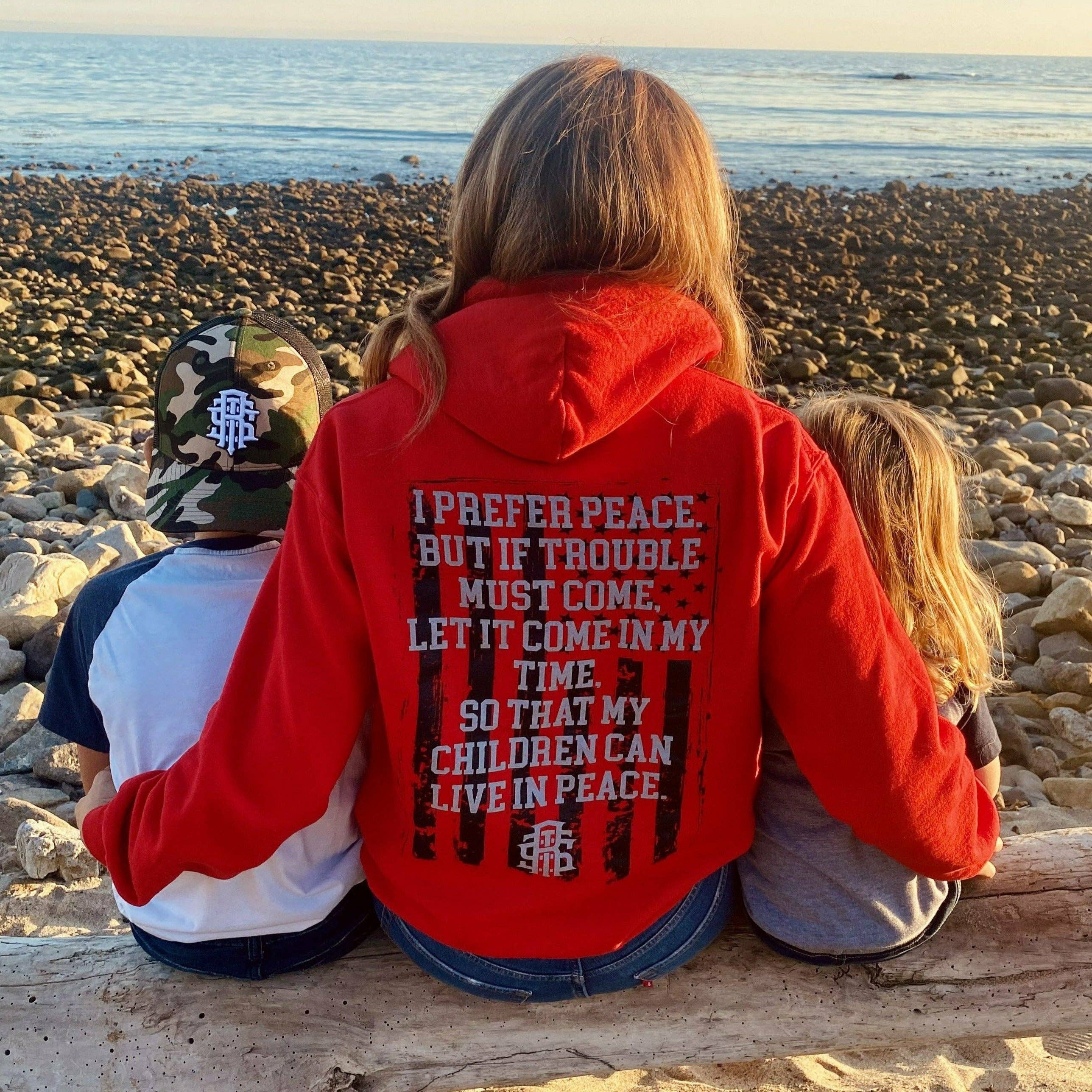 Raise The Standard - Venta al por mayor Sudadera con capucha - Unisex - Sudadera con capucha I Prefer Peace4