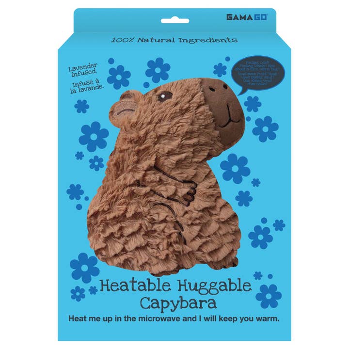 AQUARIUS, GAMAGO, ICUP, & ROCK SAWS by NMR Brands - Wholesale Heating Pad - Huggable Capybara Heating Pad & Pillow