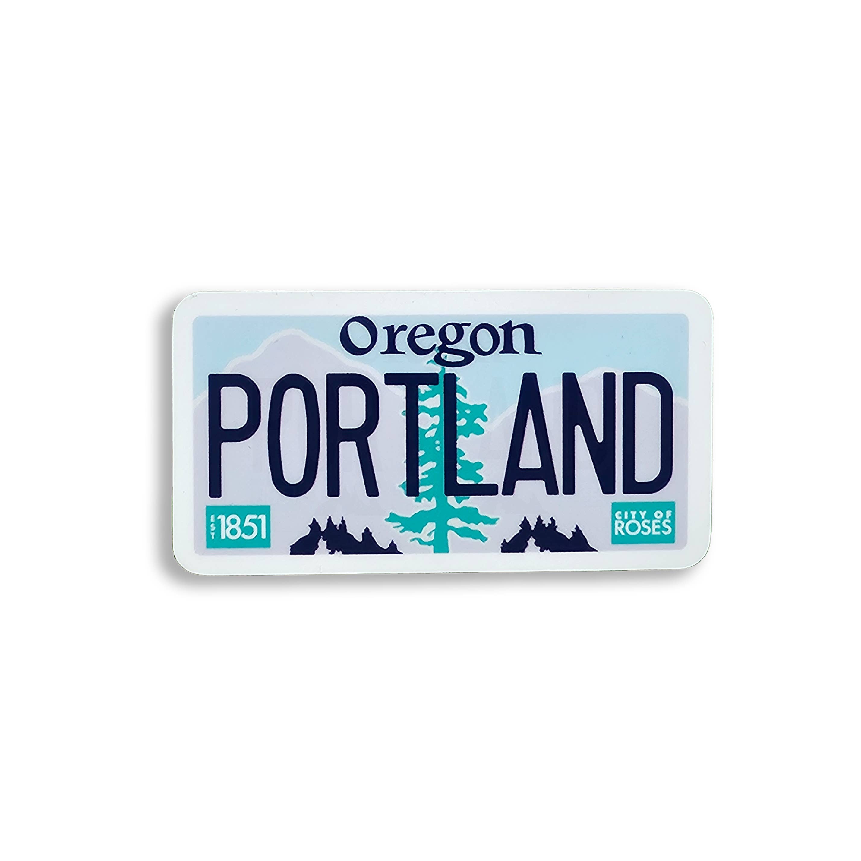 Hello From Oregon - Wholesale Sticker - Portland License Sticker