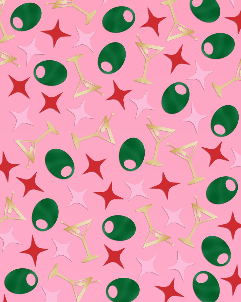 xo, Fetti - Wholesale Confetti - Martini Confetti 200pc | Olive, Martini, Bachelorette4