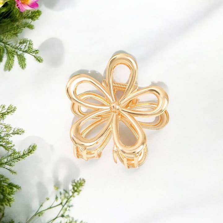 BYREN | ÉLINE L'ATELIER - Wholesale Hair Accessories Set - Women's - ZE15 flower-shaped hair clip0