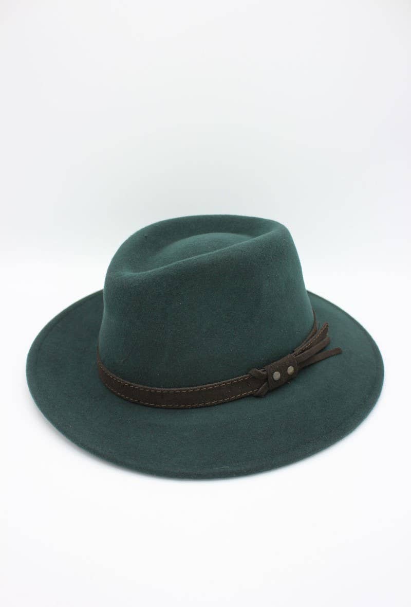 Hologramme Paris - Wholesale Fedora - Unisex - Waterproof wool Fedora hat with belt20