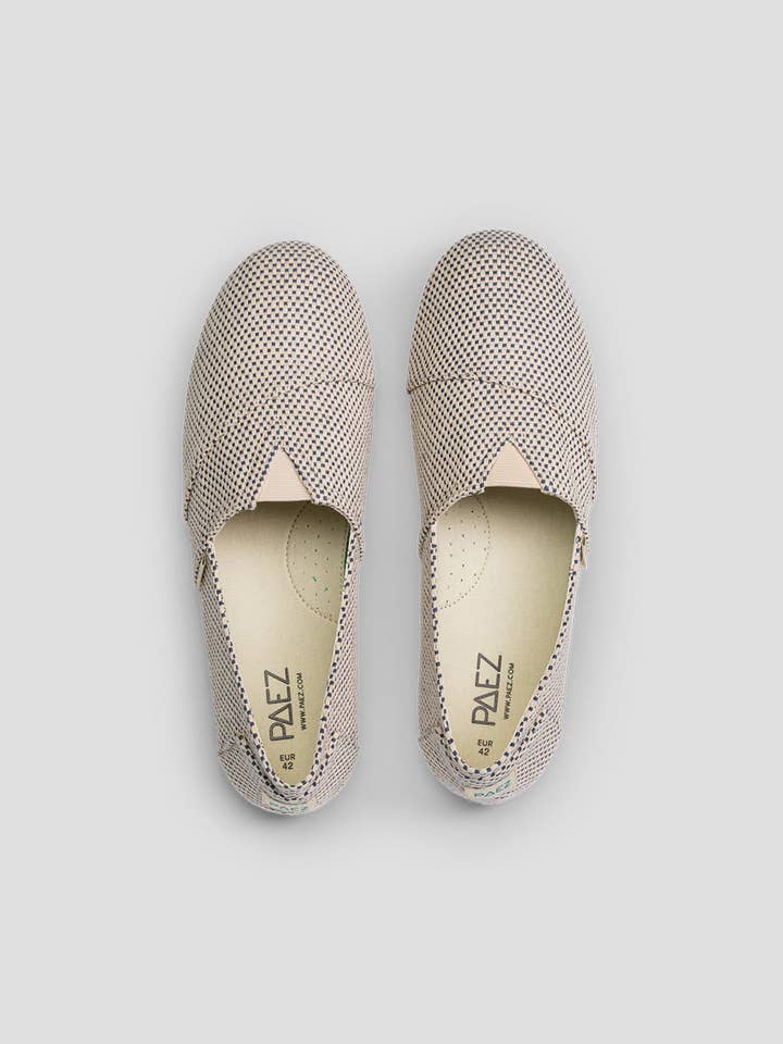 Paez - Vente Baskets à enfiler – homme - Classic Panama XL bleu - homme2