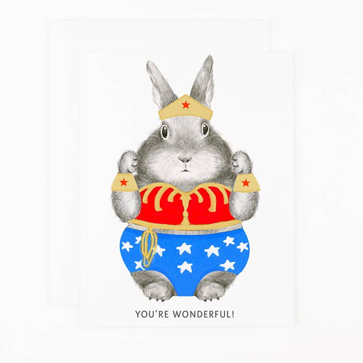 Wonder Bunny for wholesale by Dear Hancock