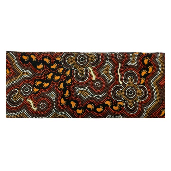 Jacaru 1675 Bomullsscarf Walkabout (Aboriginsk design) för wholesale av Jacaru Australia