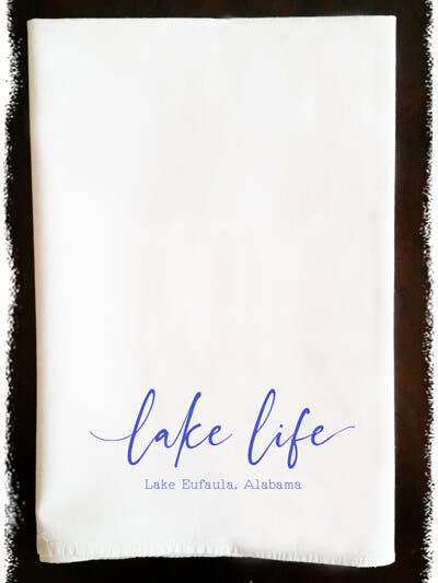 Lake Life-Handtuch für den Großhandel von Familiar Goods